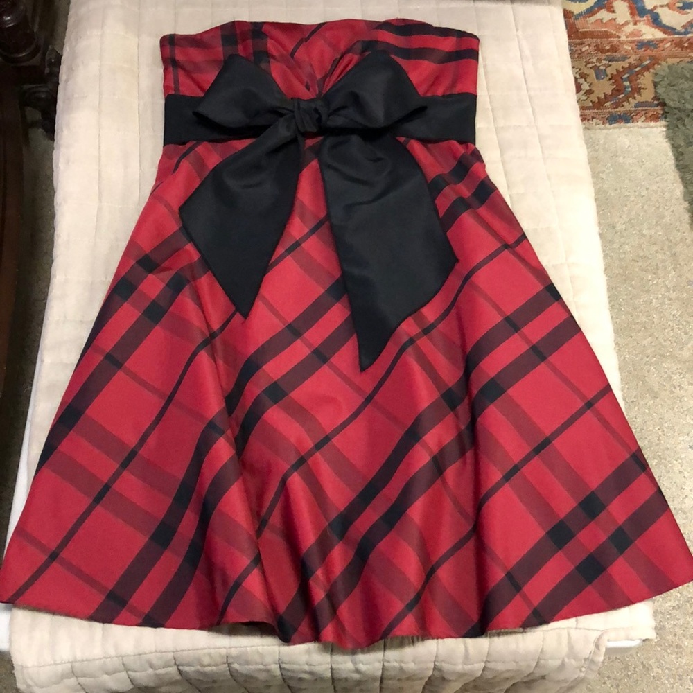 Red & Black Plaid Holiday Dress 🎄🎉🎀